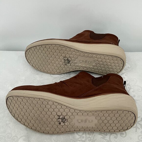 Ryka NIAH 10W Banana Bred Brown Water Repellent Ankle Boots Slip-On Comfort Fit - Picture 6 of 9